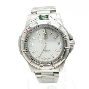 Tag Heuer Watch WF1110-0 35mm Women's Whites X Silver mon-562-091325